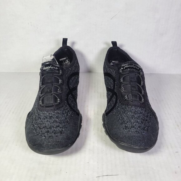 Skechers Women Lightweight Black Slip-On Athletic Walking Shoes Size 7.5 - Picture 2 of 6